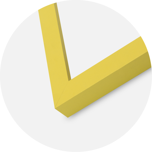 Raam Selection Akrüülklaas Yellow 59.4x84 cm (A1)