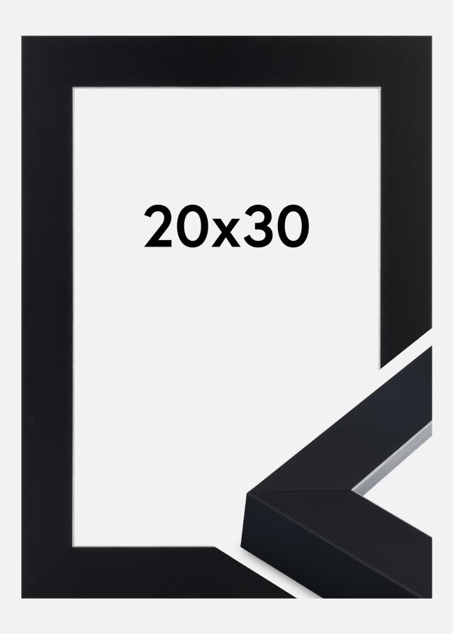 Raam Sussex Akrüülklaas Must/Hõbe 20x30 cm