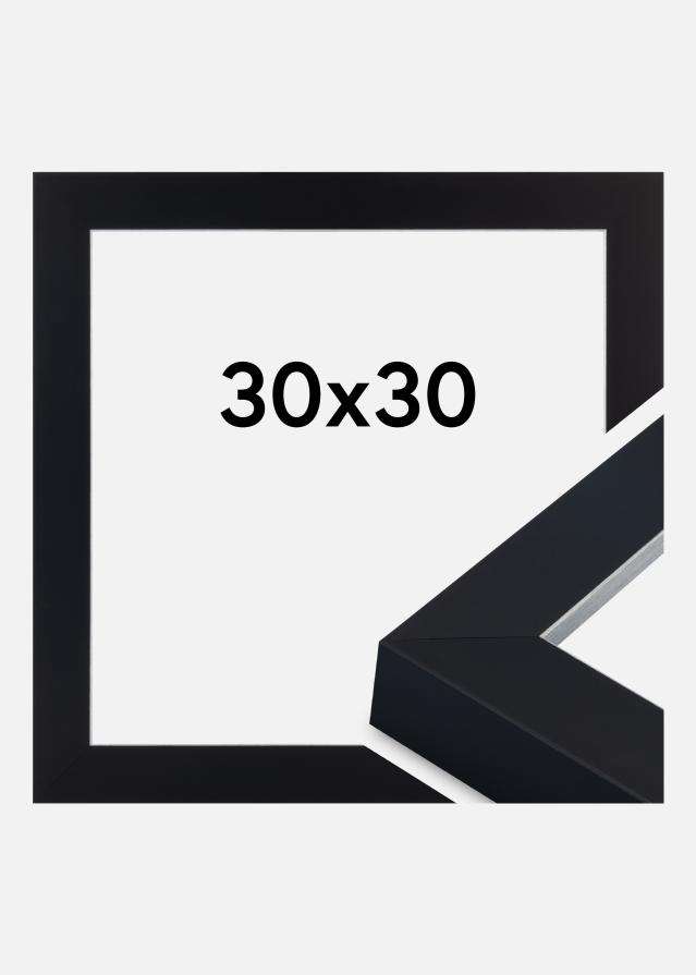 Raam Sussex Akrüülklaas Must/Hõbe 30x30 cm