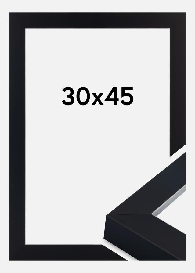 Raam Sussex Akrüülklaas Must/Hõbe 30x45 cm