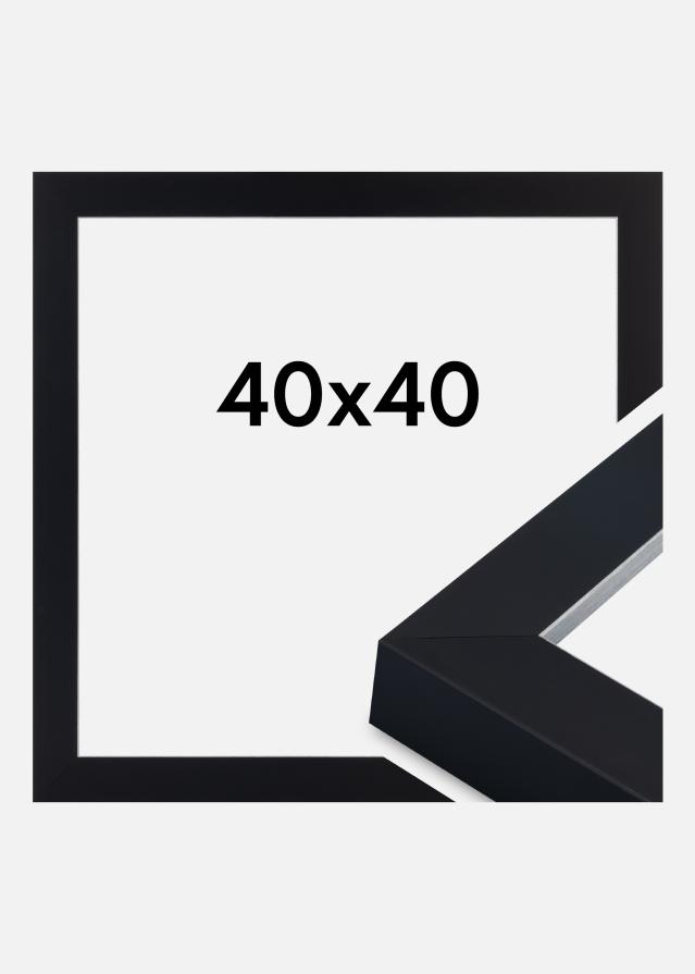 Raam Sussex Akrüülklaas Must/Hõbe 40x40 cm