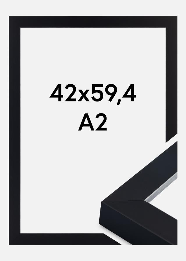 Raam Sussex Akrüülklaas Must/Hõbe 42x59.4 cm (A2)