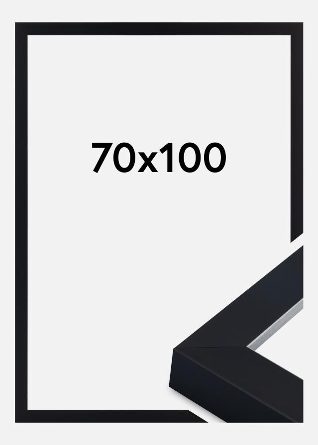 Raam Sussex Akrüülklaas Must/Hõbe 70x100 cm