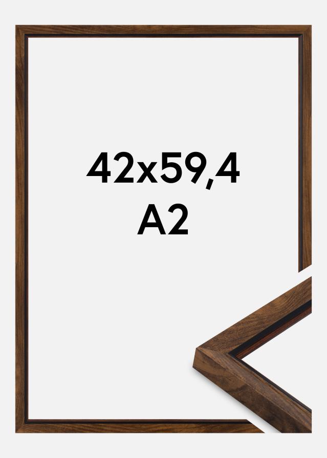 Raam Obsidian Akrüülklaas Pähkel 42x59.4 cm (A2)