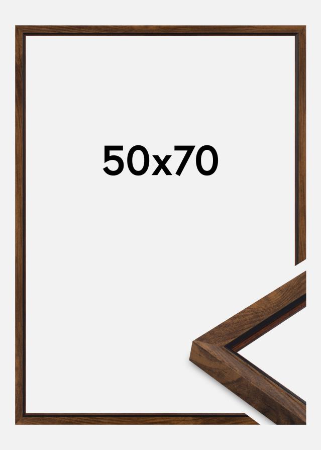 Raam Obsidian Akrüülklaas Pähkel 50x70 cm