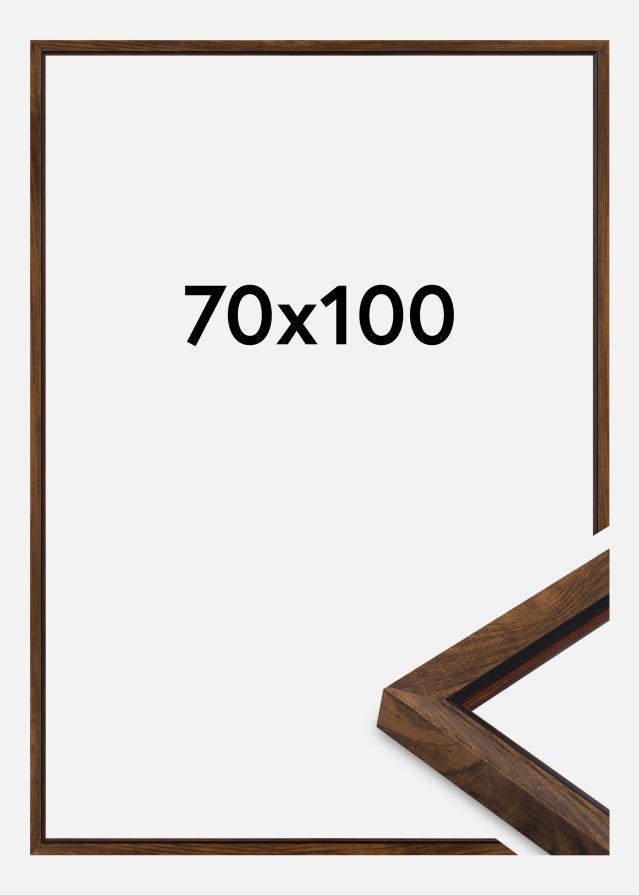 Raam Obsidian Akrüülklaas Pähkel 70x100 cm