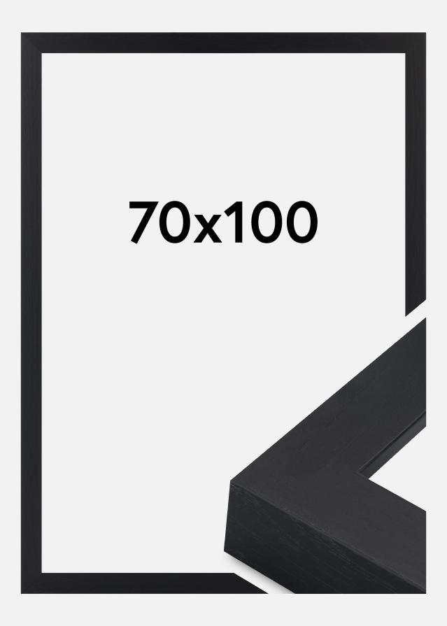 Raam Wells Akrüülklaas Must 70x100 cm