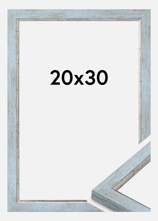 Raam Whitby Akrüülklaas Sinine 20x30 cm