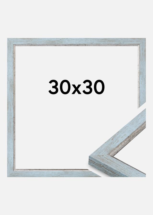 Raam Whitby Akrüülklaas Sinine 30x30 cm