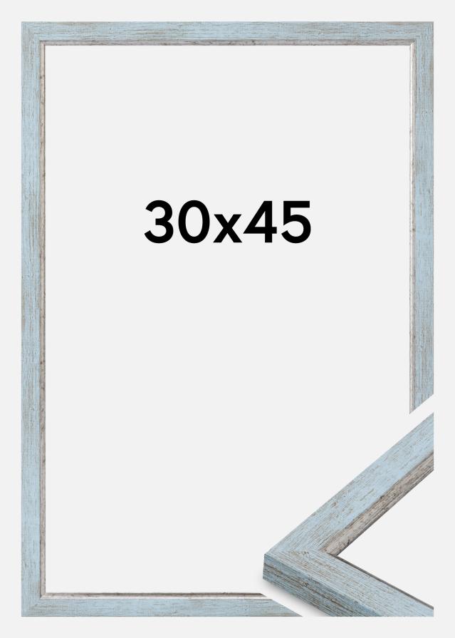 Raam Whitby Akrüülklaas Sinine 30x45 cm