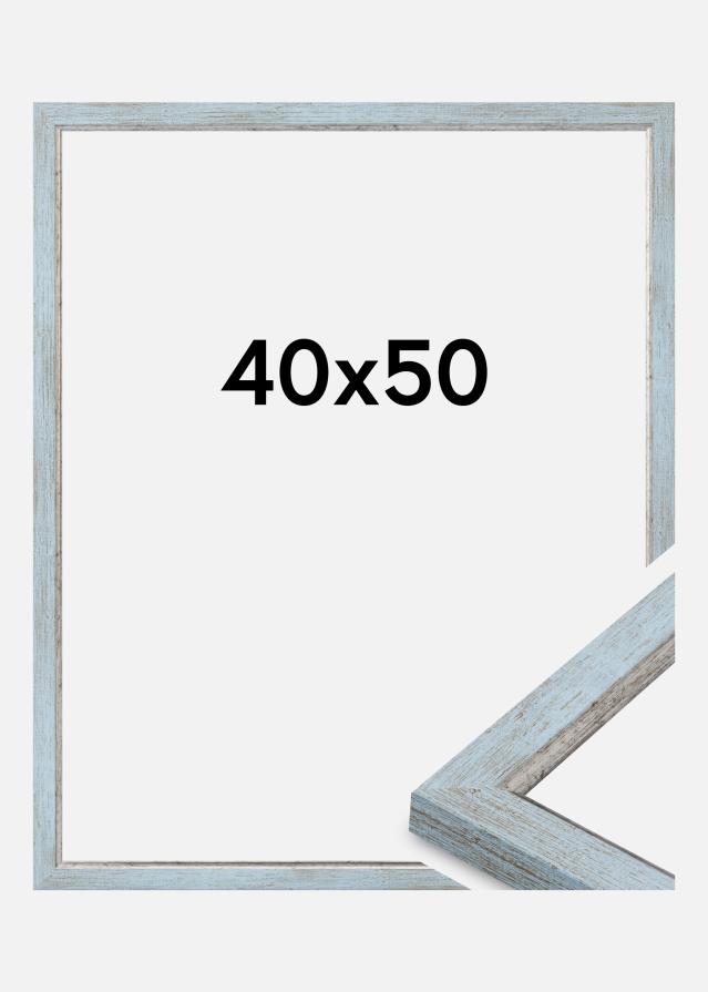 Raam Whitby Akrüülklaas Sinine 40x50 cm