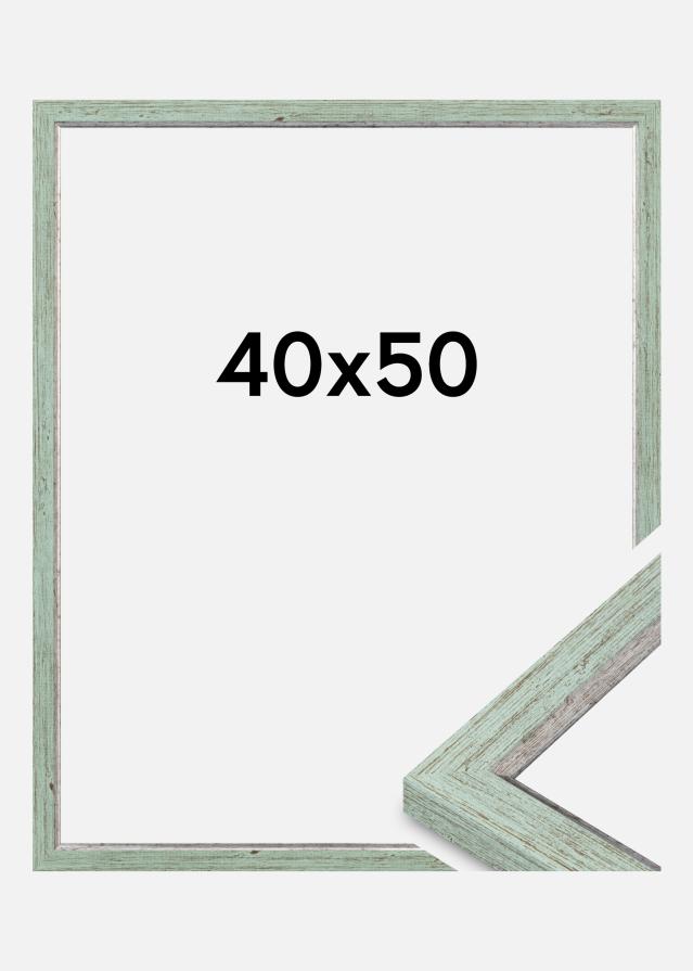 Raam Whitby Akrüülklaas Roheline 40x50 cm