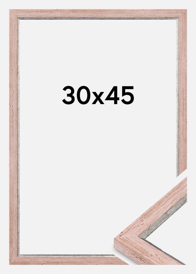 Raam Whitby Akrüülklaas Punane 30x45 cm