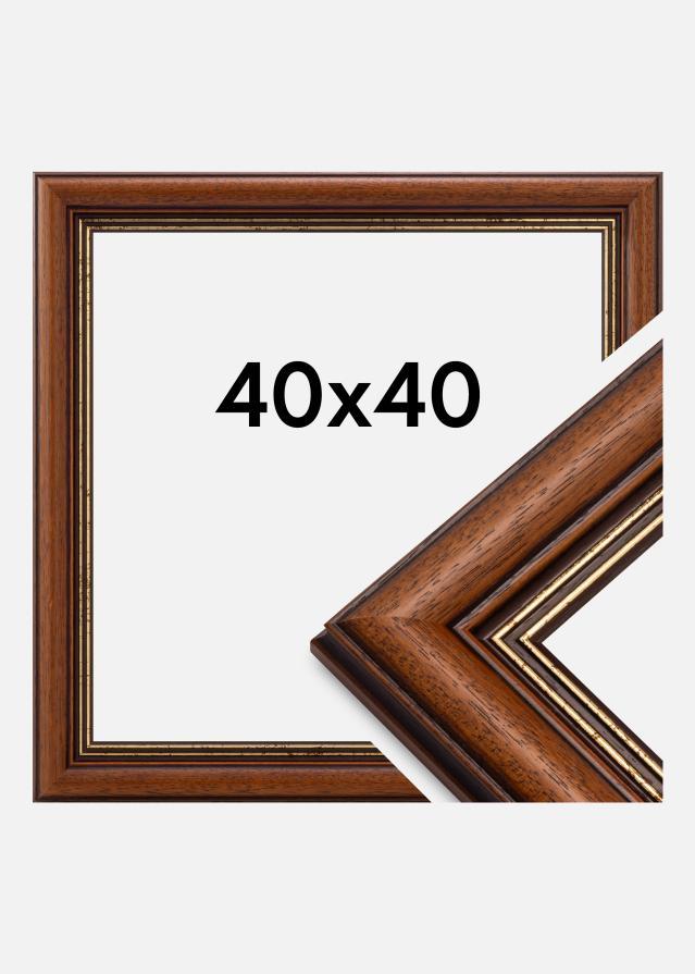 Raam Old retro Akruulklaas 40x40 cm