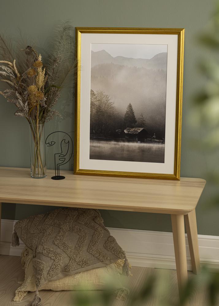 Raam Västkusten Akrüülklaas Kuld 4x6 inches (10,16x15,24 cm)