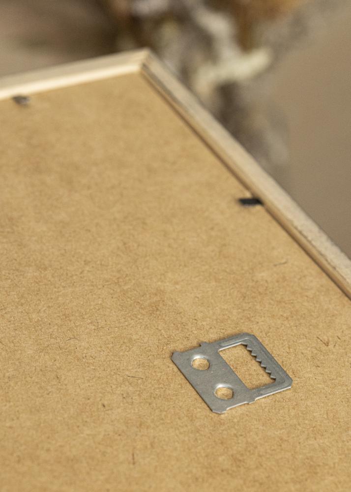 Raam Edsbyn Hõbedane 40x45 cm - paspartuu valge 11x13 tolli