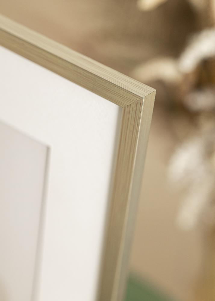 Raam Edsbyn Hõbedane 40x45 cm - paspartuu valge 11x13 tolli