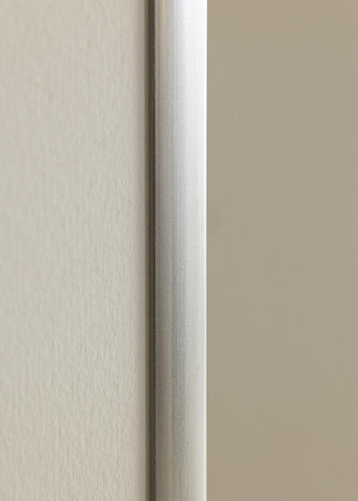 Raam New Lifestyle Hõbedane 10x18 cm - paspartuu Valge 8x10 cm