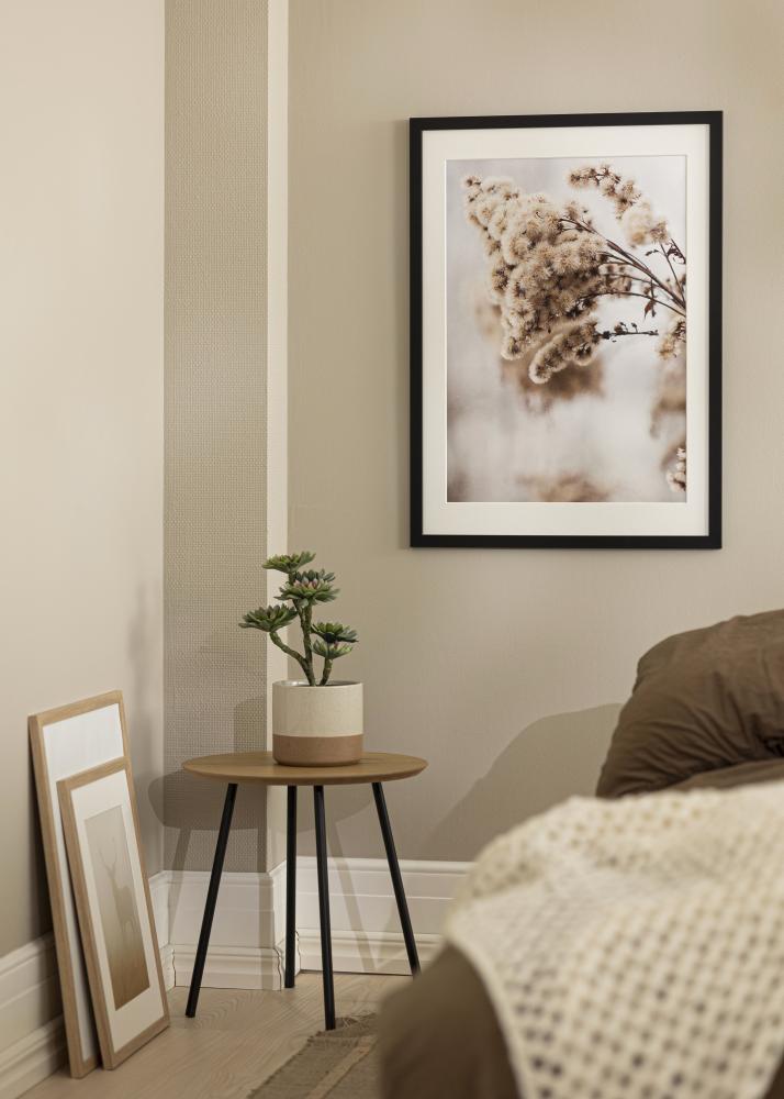 Raam Must Puit 68x98 cm - paspartuu Valge 56x76 cm