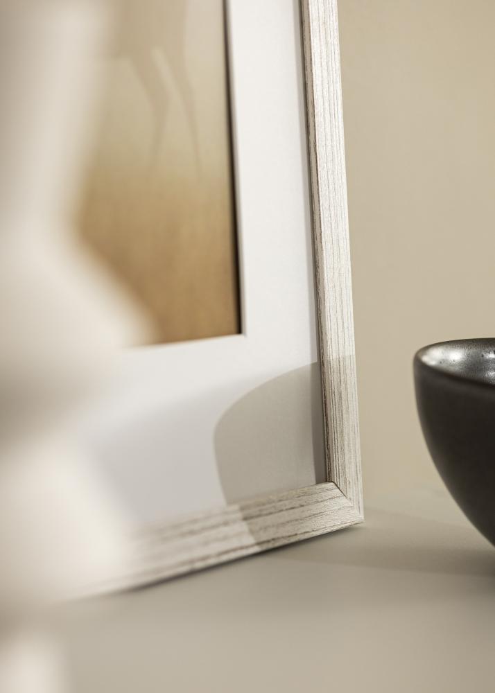 Raam Stilren Vintage Valge 30x40 cm - paspartuu valge 21x29,7 cm