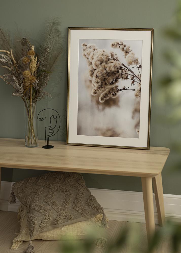 Raam Horndal Akruulklaas kuldne 7x10 cm