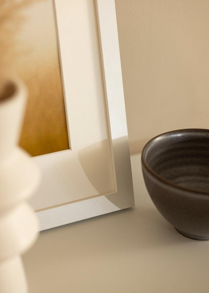 Raam BGA Classic Valge 50x100 cm - paspartuu Valge 40x90 cm