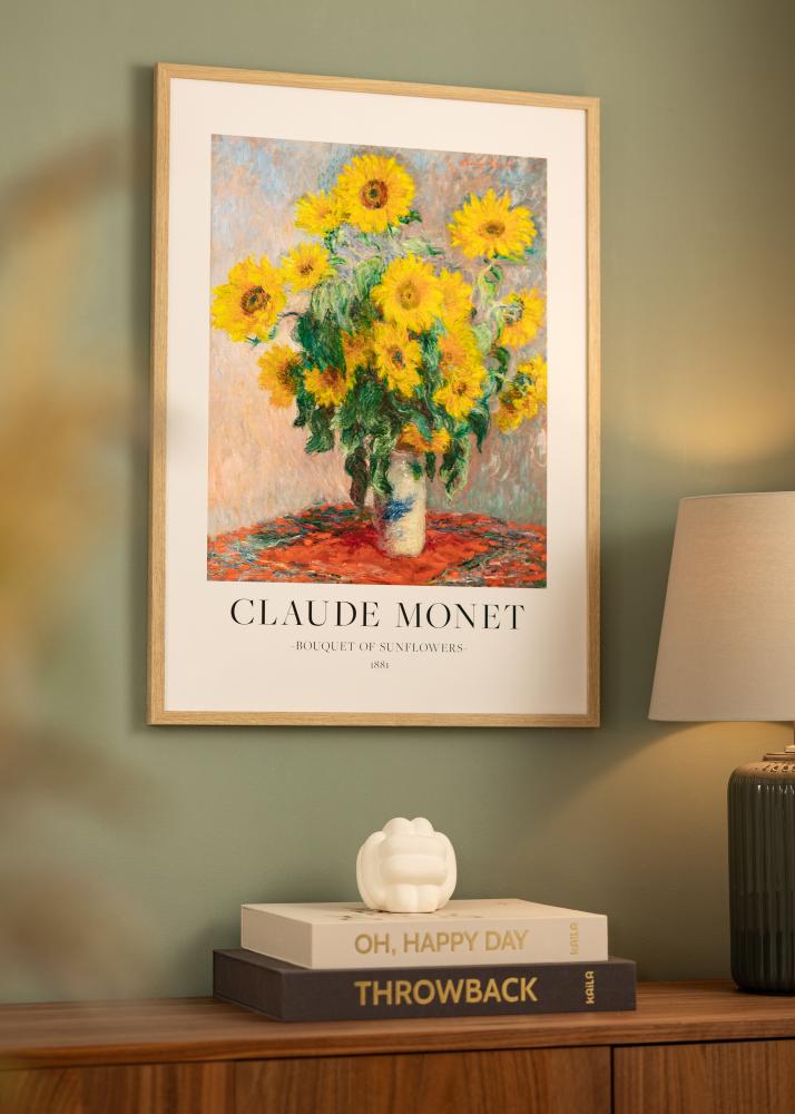 Raam Ares Loomulik tamm 18x24 cm - paspartuu valge 13x17 cm