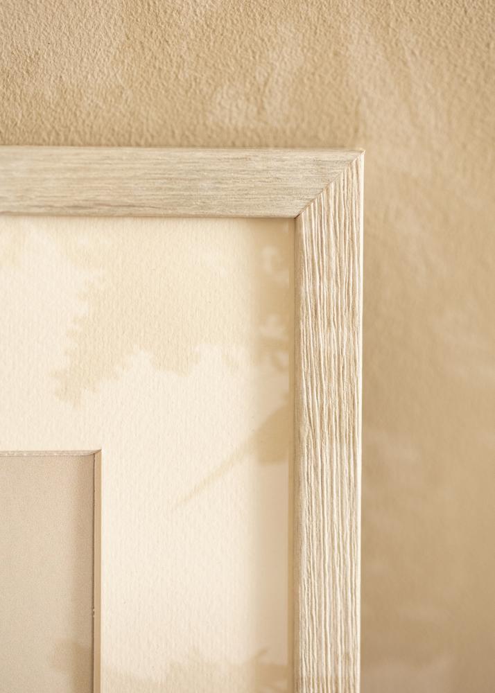 Raam Ares Valge Tamm 40x50 cm– paspartuu Valge 12x15 tolli