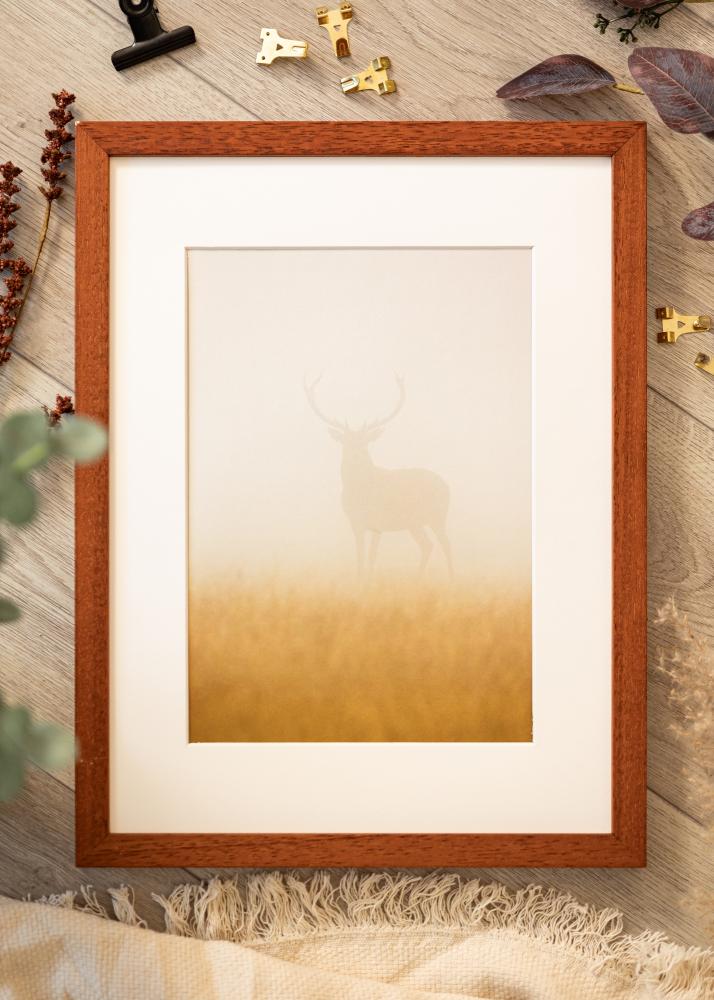 Raam Hermes Kirss 42x59,4 cm - paspartuu Valge 25x38 cm