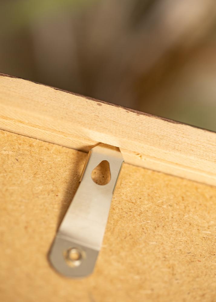 Raam Hermes Teak 40x50 cm - paspartuu Valge 28x35 cm