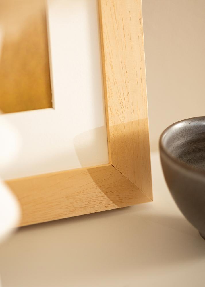 Raam Juno Puit 40x50 cm - paspartuu Valge 30x38 cm