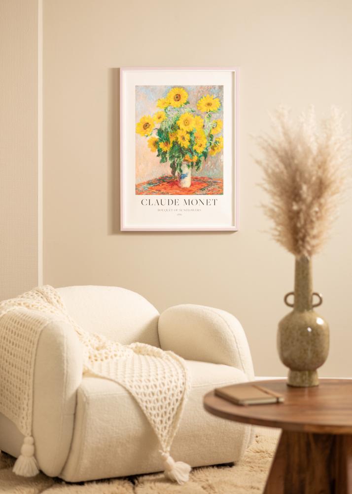 Raam Diana Roosa 20x30 cm - paspartuu Valge 10x21 cm