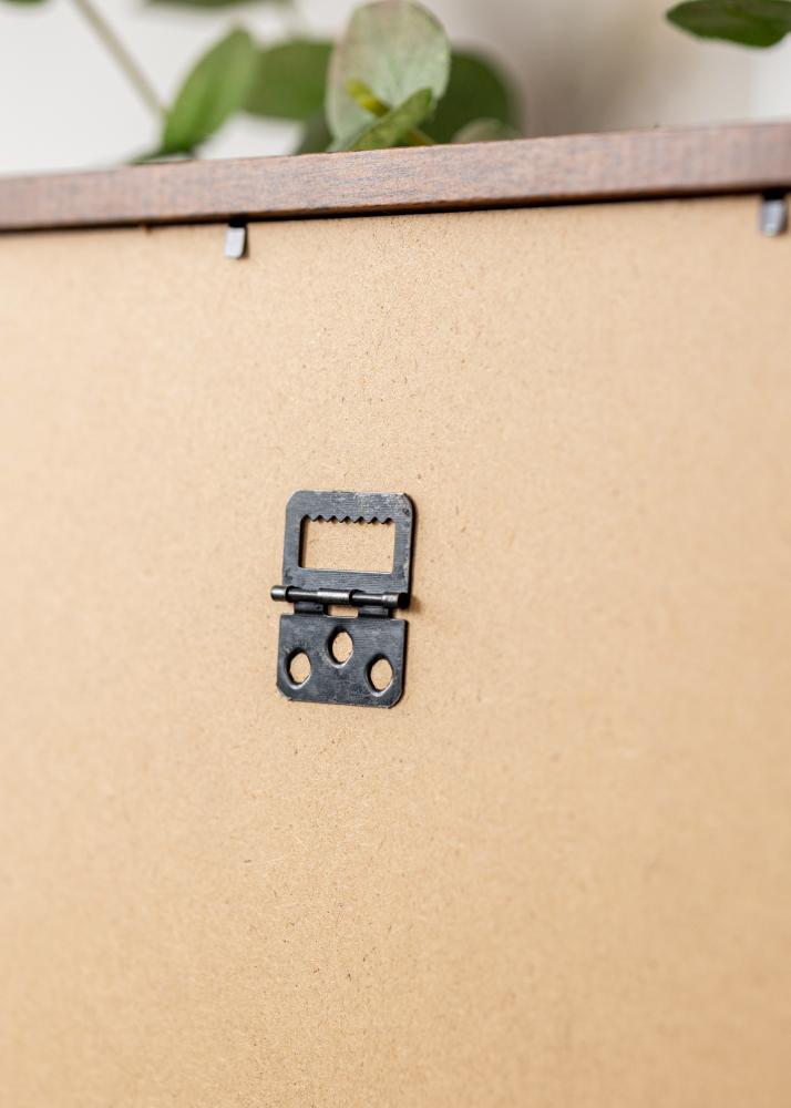 Raam Modern Soe Pruun 40x50 cm - paspartuu Valge 30x40 cm