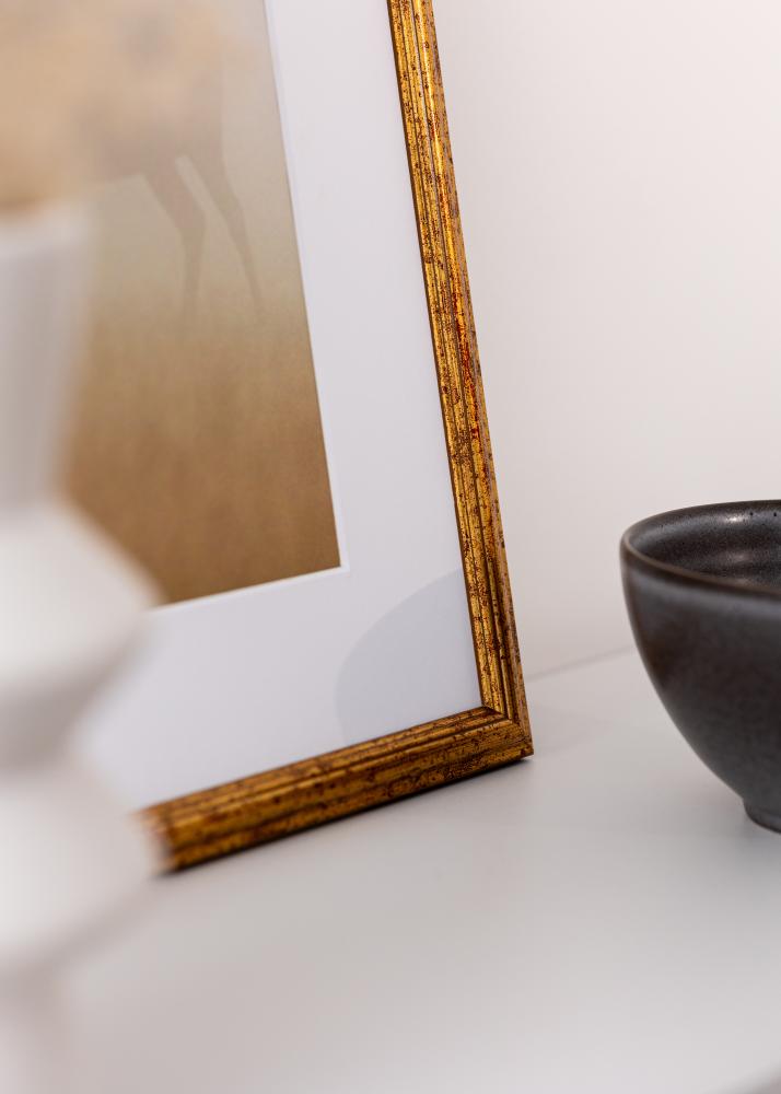 Raam Claudia Akrüülklaas Kuld 21x29,7 cm (A4)