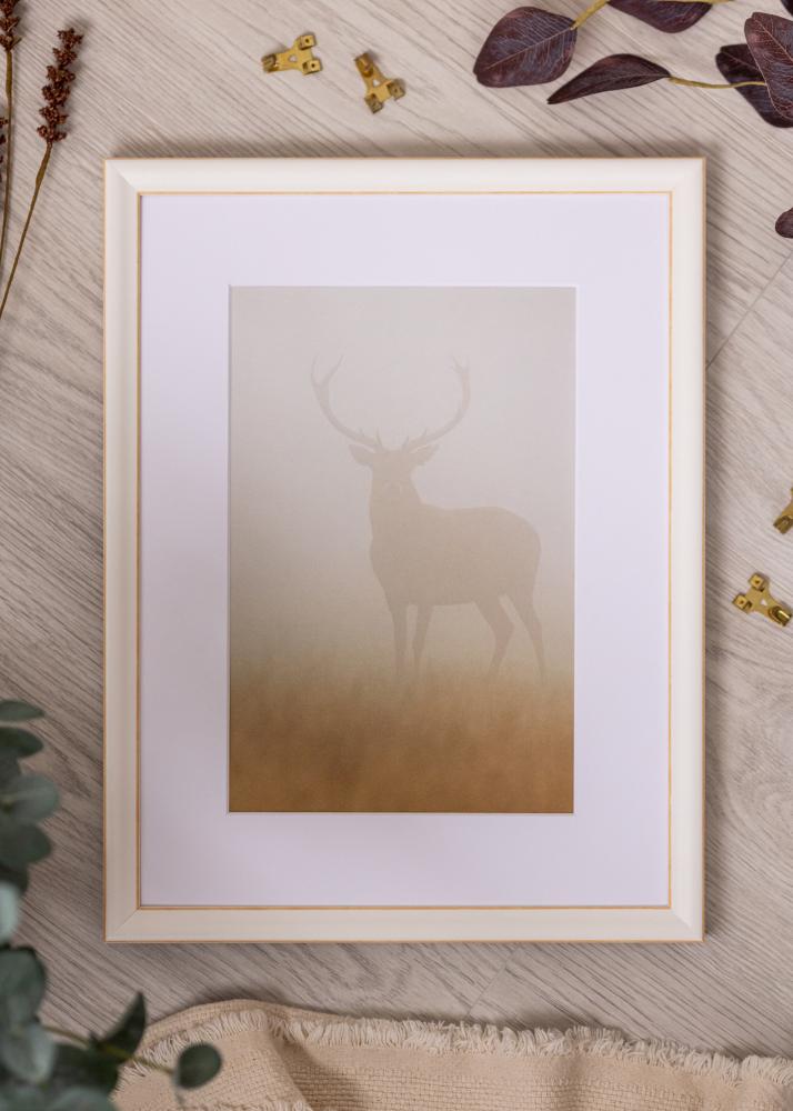 Raam Marie Claire Akrüülklaas Valge 70x100 cm