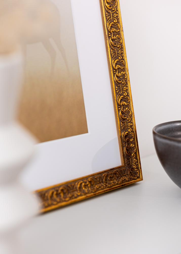 Raam Amber Akrüülklaas Kuldne 21x29,7 cm (A4)