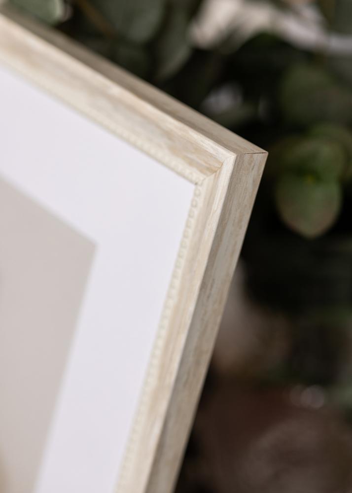 Raam Soledad Akrüülklaas Valge 40x60 cm