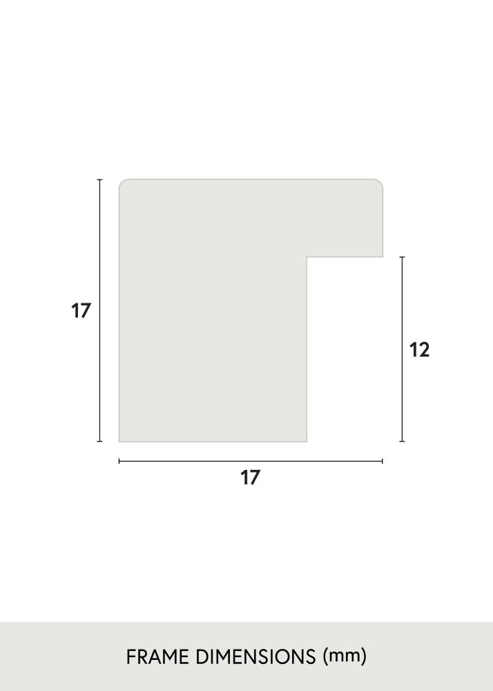 Raam Kent Akrüülklaas Punane 40x50 cm