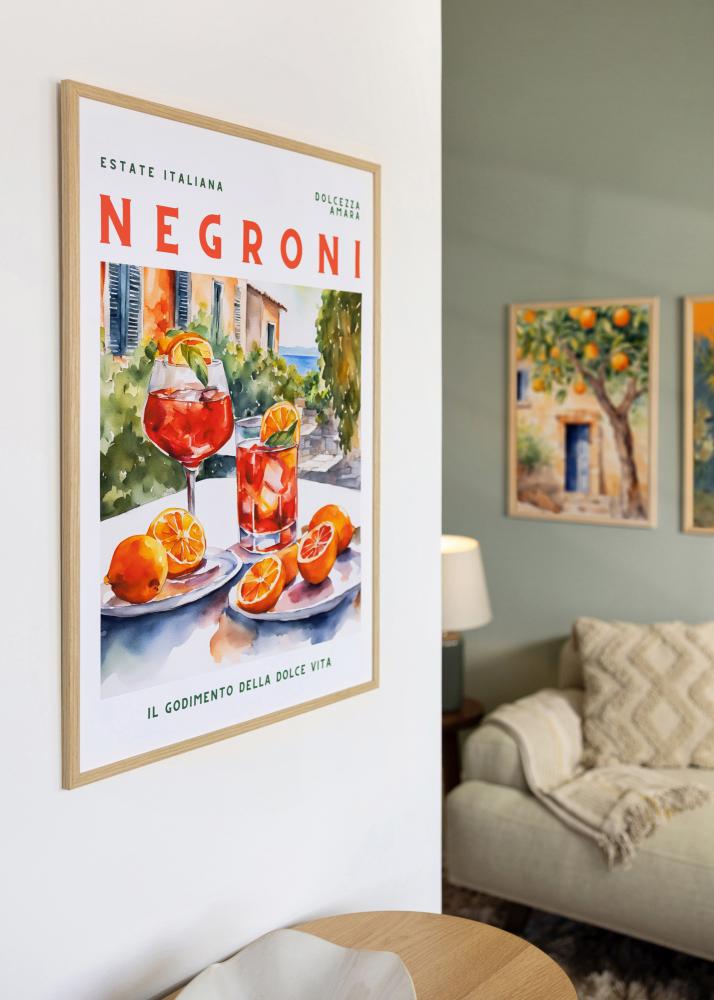 Raam Galant Akruulklaas tamm 50x70 cm