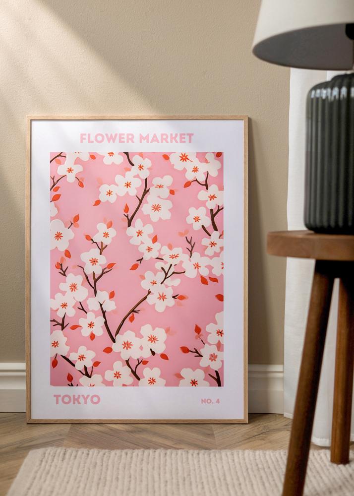 Raam ohuke tamm Akruulklaas 28x35 cm