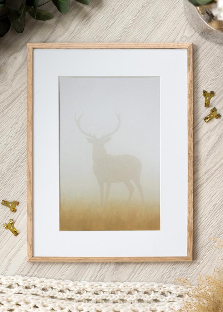 Raam ohuke tamm Akruulklaas 28x35 cm