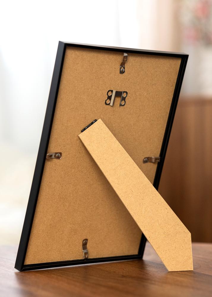 Raam Scandi Akruulklaas matt must 21x29,7 cm (A4)