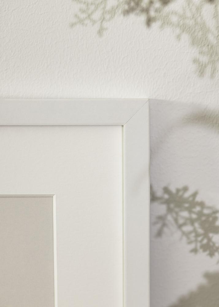 Valge pildiraam lai 42 x 59,4 cm (A2)