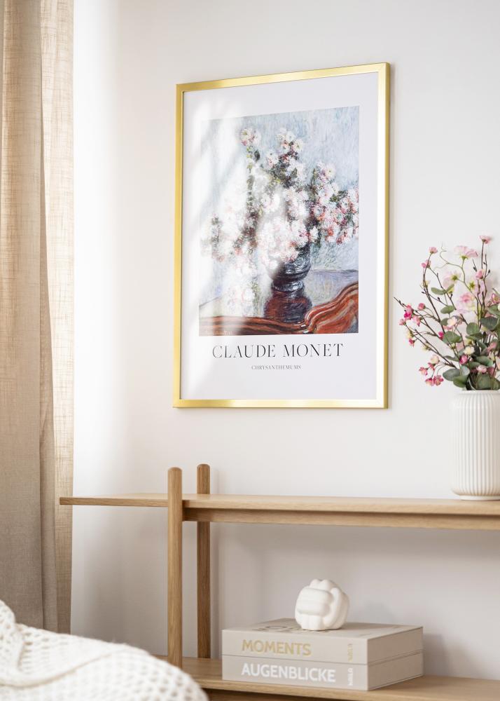 Kuldne pildiraam lai 29,7 x 42 cm (A3)