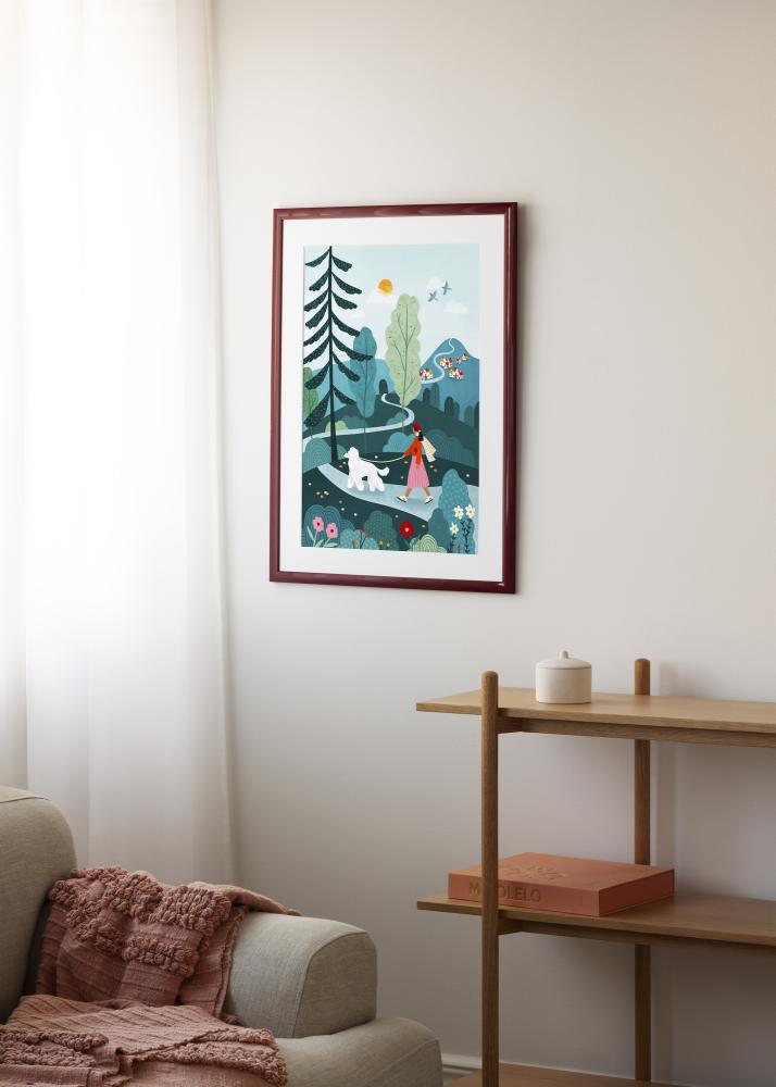 Raam Dorset Akrüülklaas Tumepunane 21x29,7 cm (A4)