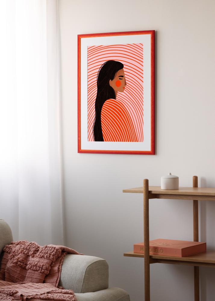 Raam Cornwall Akrüülklaas Punane 42x59,4 cm (A2)