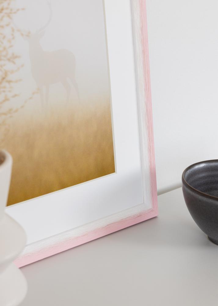 Raam Cornwall Akrüülklaas Roosa 40x50 cm