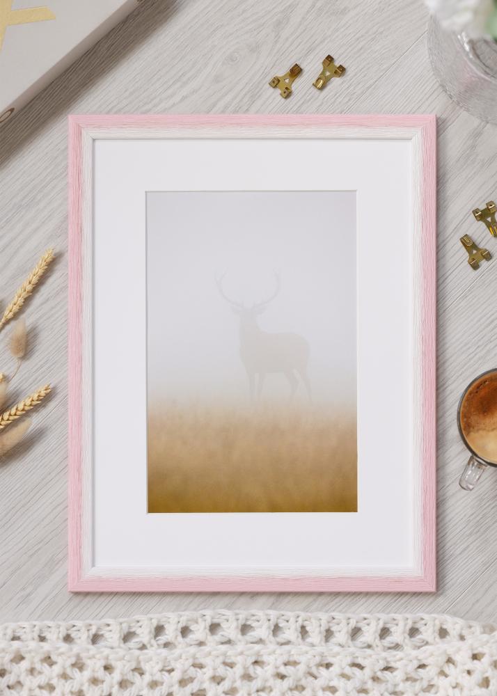 Raam Cornwall Akrüülklaas Roosa 40x50 cm