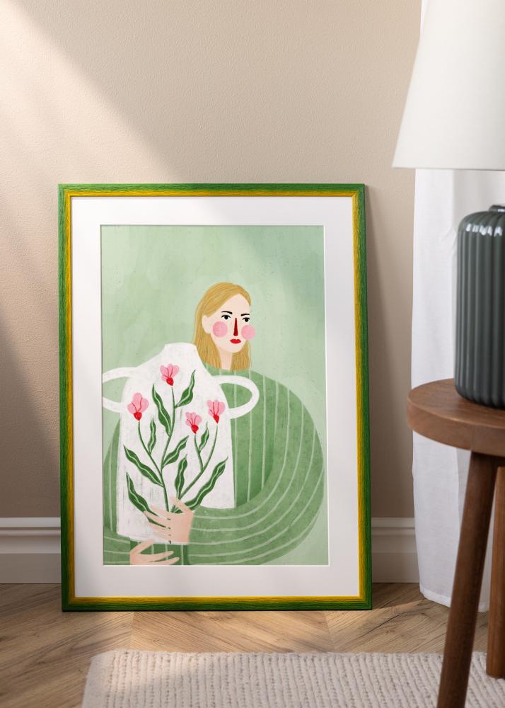 Raam Cornwall Akrüülklaas Roheline 30x30 cm