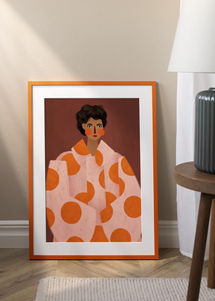 Raam Kent Akrüülklaas Oranž 59.4x84 cm (A1)